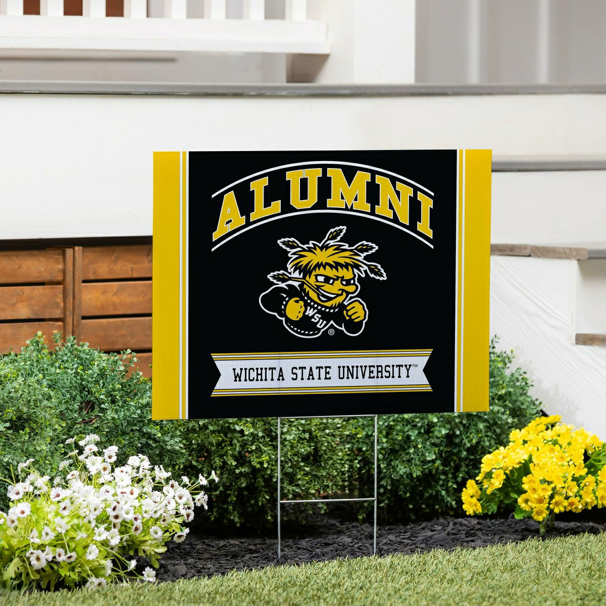 Wichita State University Coroplast Yard Sign Alumni, Collegiate, Home