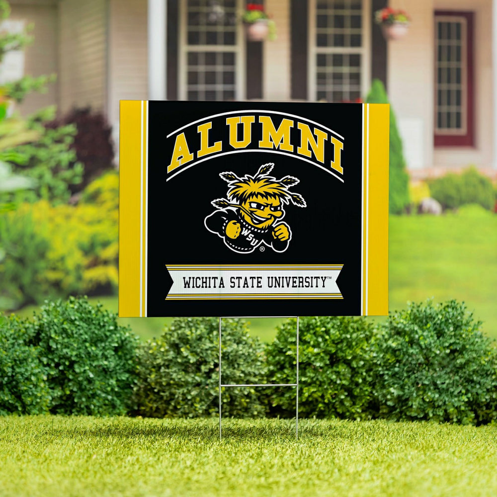 Wichita State University Coroplast Yard Sign Alumni, Collegiate, Home