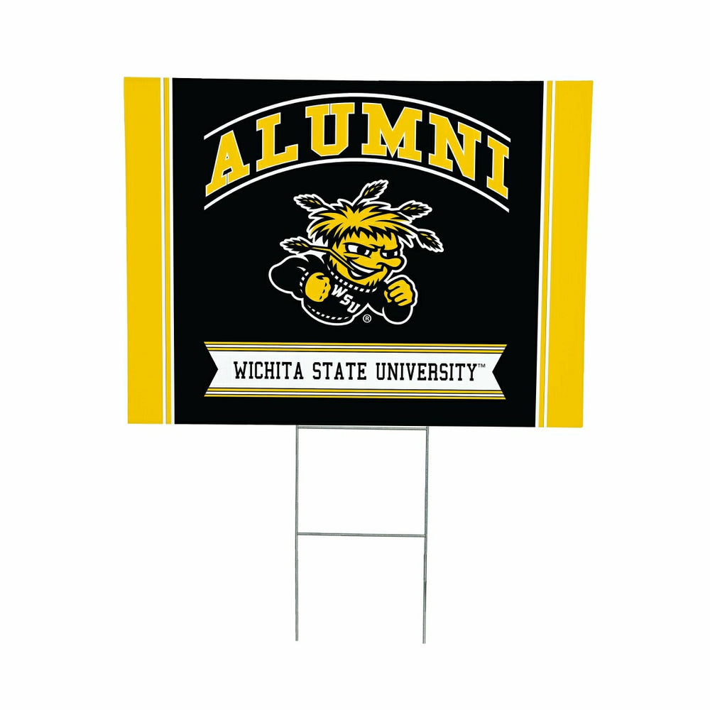 Wichita State University Coroplast Yard Sign Alumni, Collegiate, Home