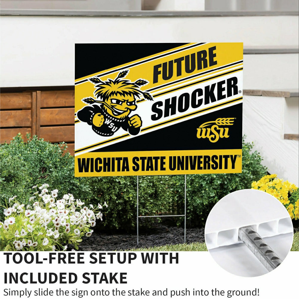Wichita State University Coroplast Yard Sign, Future Student, Collegiate, Home