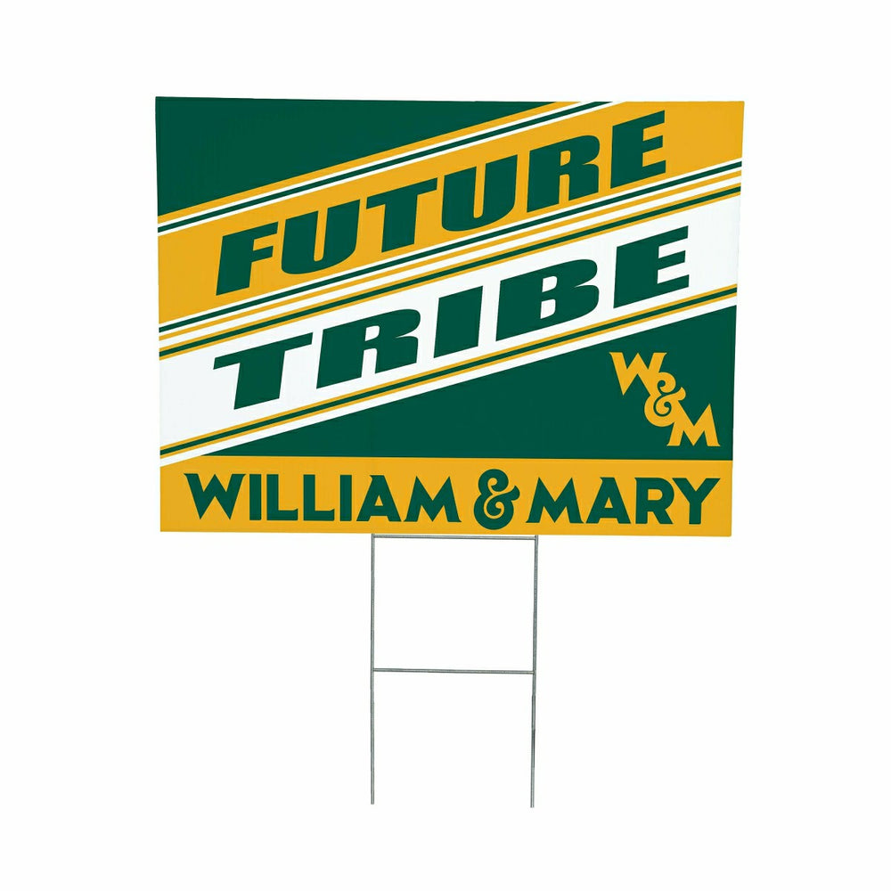 William & Mary Coroplast Yard Sign, Future Student, Collegiate, Home