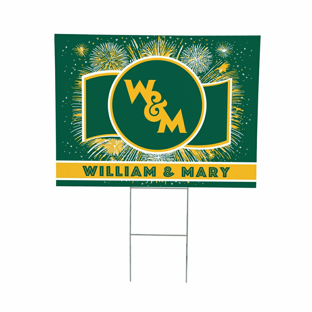 William & Mary Yard Sign, Patriotic, Collegiate, Home