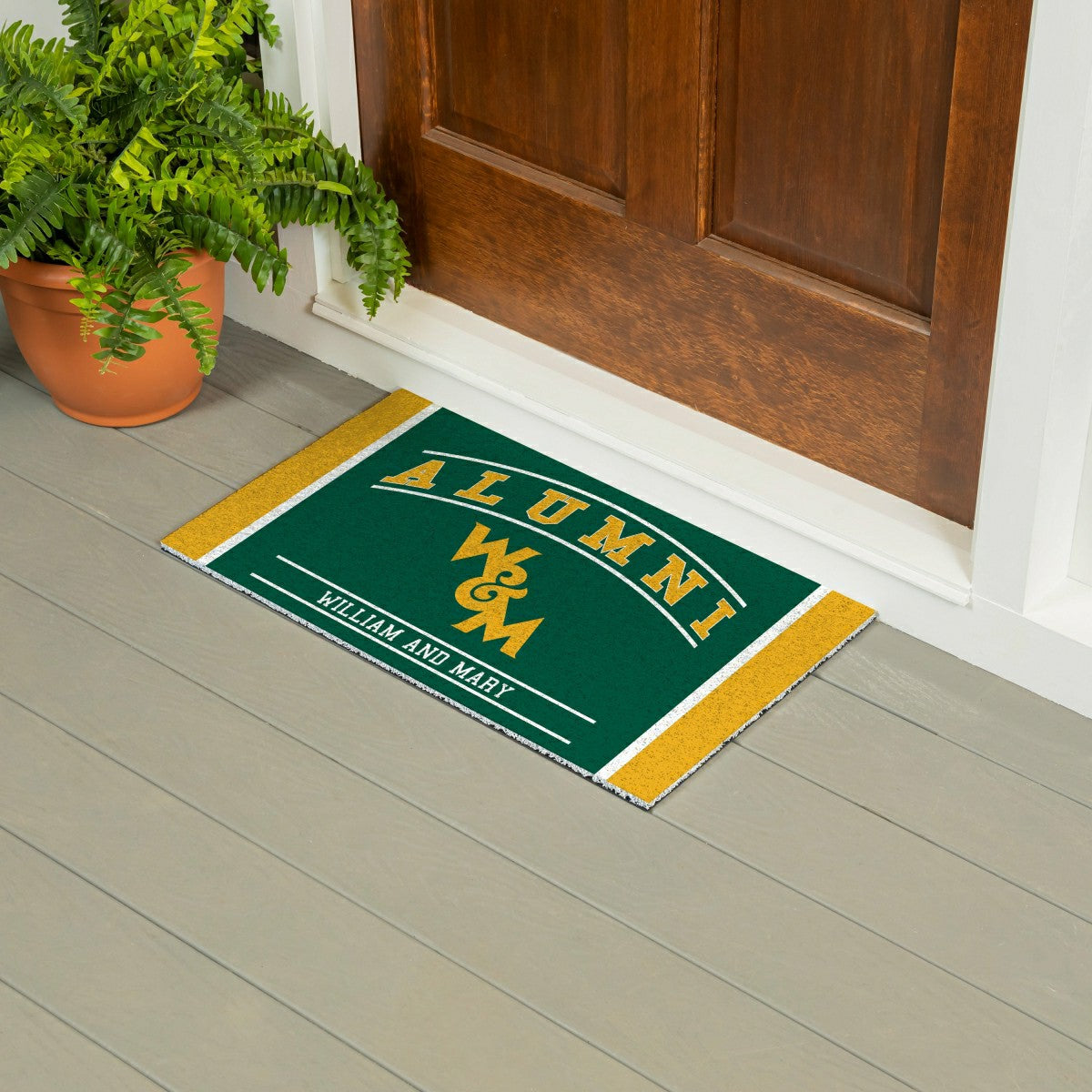 William & Mary Alumni Mat, 28"x16", Collegiate
