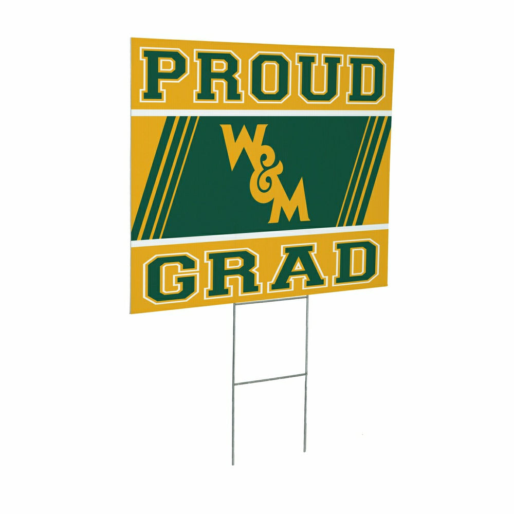William & Mary Coroplast Yard Sign Graduate, Collegiate, Home