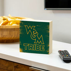 William & Mary Plock, Down Home Fans, 6x6, Collegiate, Home