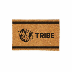 William & Mary Large One Color Coir Mat, 36"x24", Collegiate