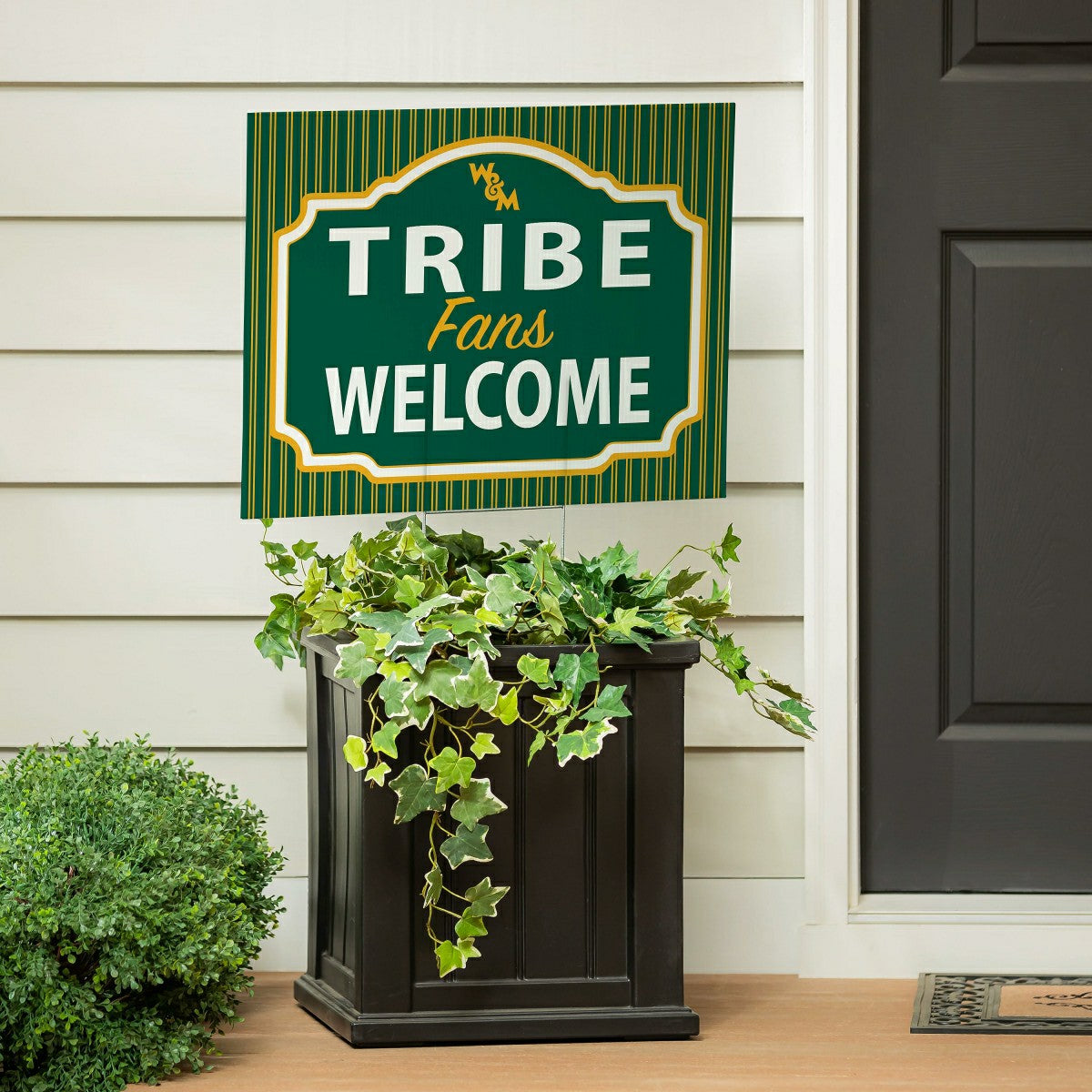 William & Mary Coroplast Yard Sign, "Fans Welcome", Collegiate, Home