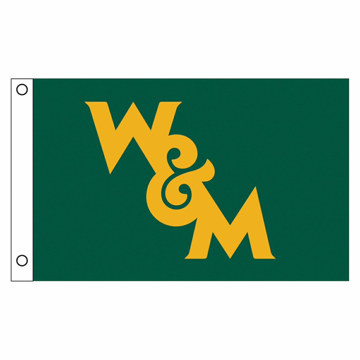 William & Mary Single Sided Flag w/ 2 Grommets, 3'x5', Collegiate, Home