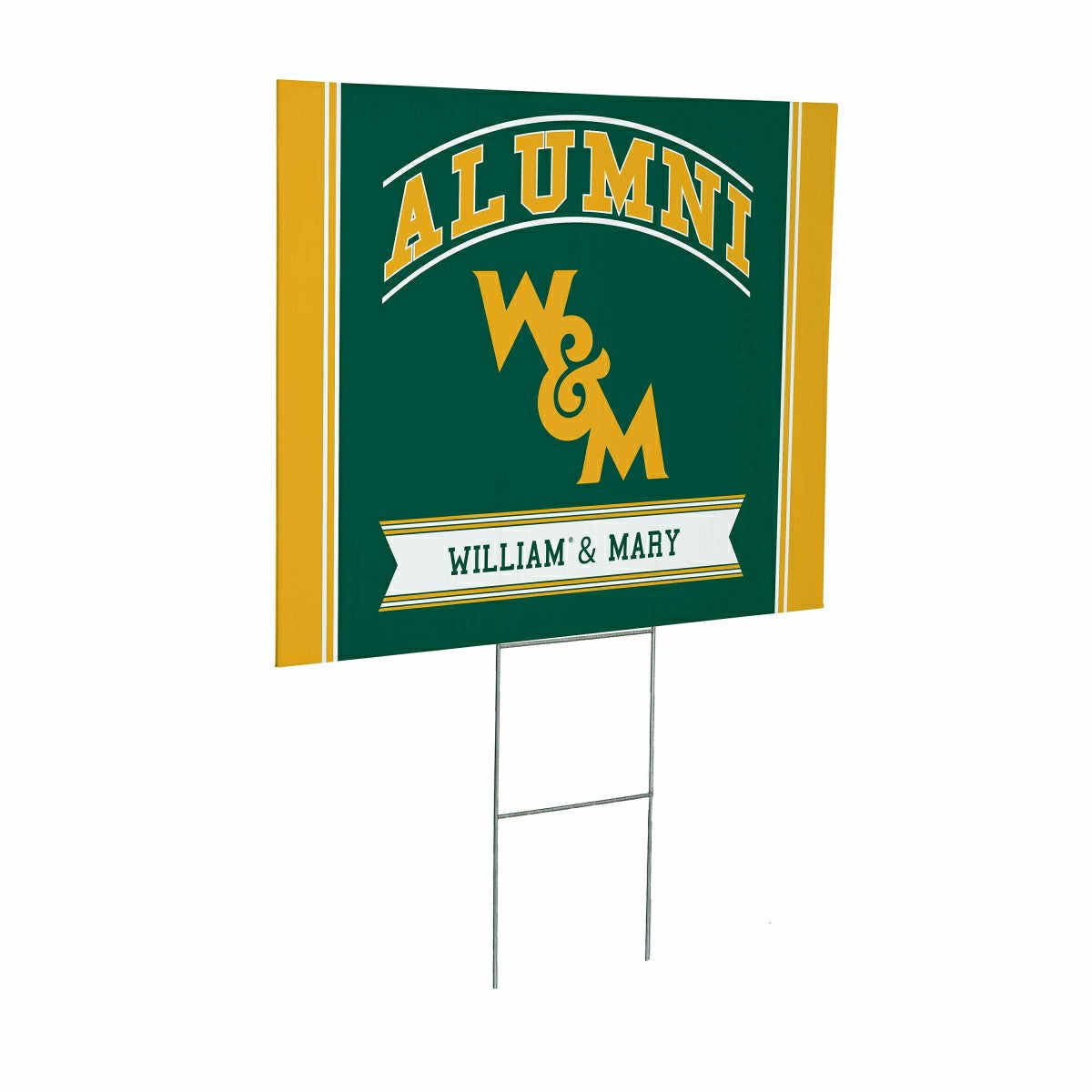 William & Mary Coroplast Yard Sign Alumni, Collegiate, Home