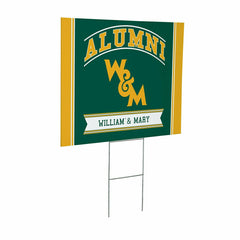 William & Mary Coroplast Yard Sign Alumni, Collegiate, Home