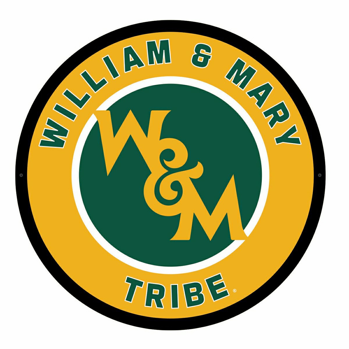 LED Wall Decor, Round, William & Mary, Collegiate, Home