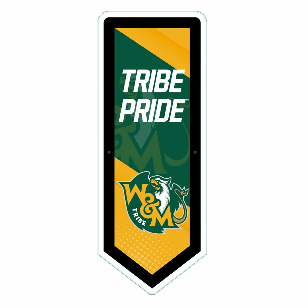 LED Wall Decor, Pennant, William & Mary, Collegiate, Home