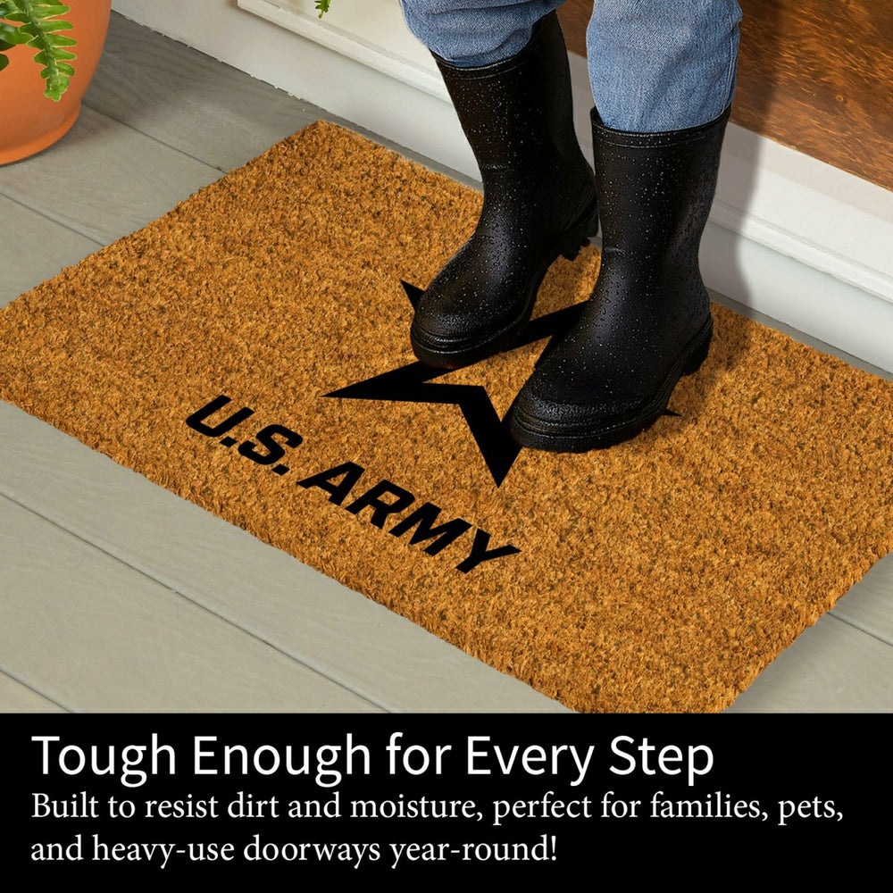 Coir Mat, 16"x28", US Army, US Military