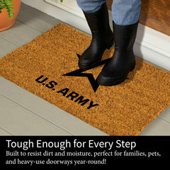 Coir Mat, 16"x28", US Army, US Military