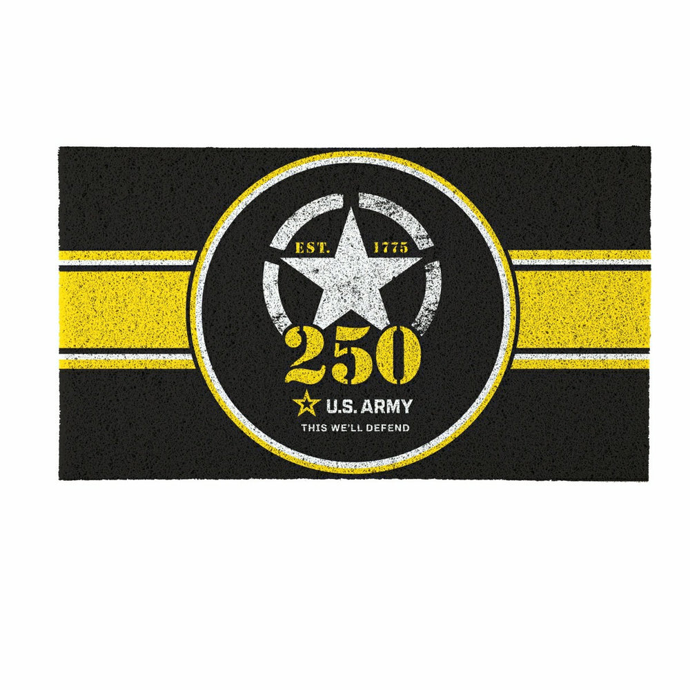 15.5"L x 11.5"H Medium Metal Wall Sign, US Army, 250th Anniversary, US Military