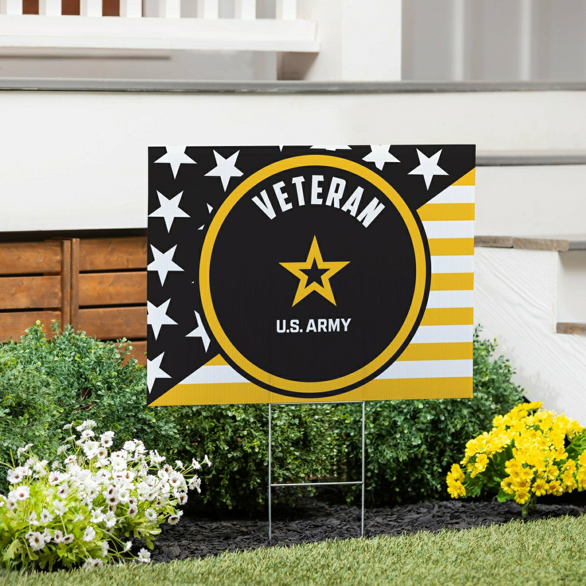 US Army Coroplast Yard Sign, US Military, Home