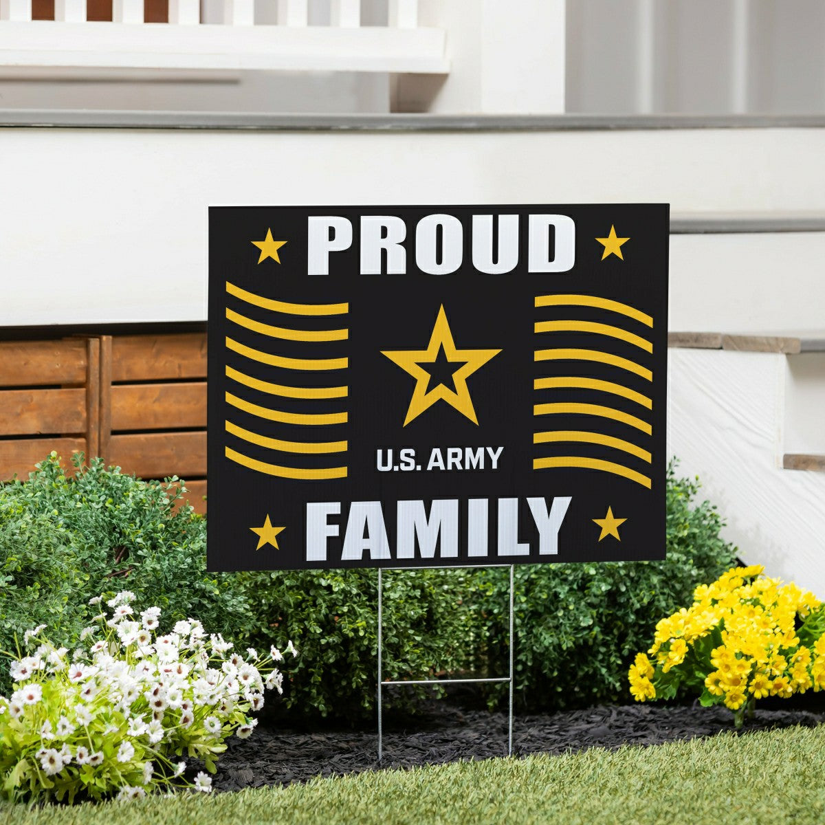 US Army Coroplast Yard Sign, US Military, Home