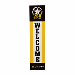 US Army, 250th Anniversary Large Single Sided Leaner, 47", US Military, Home
