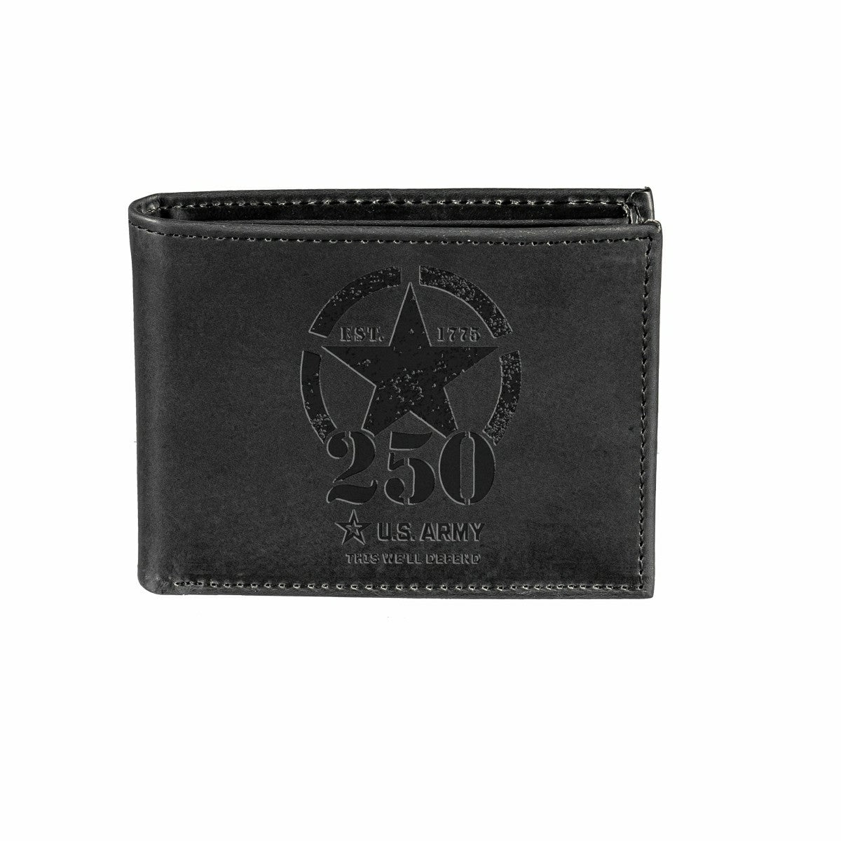 Wallet, Bi-Fold, US Army, 250th Anniversary, US Military, Home
