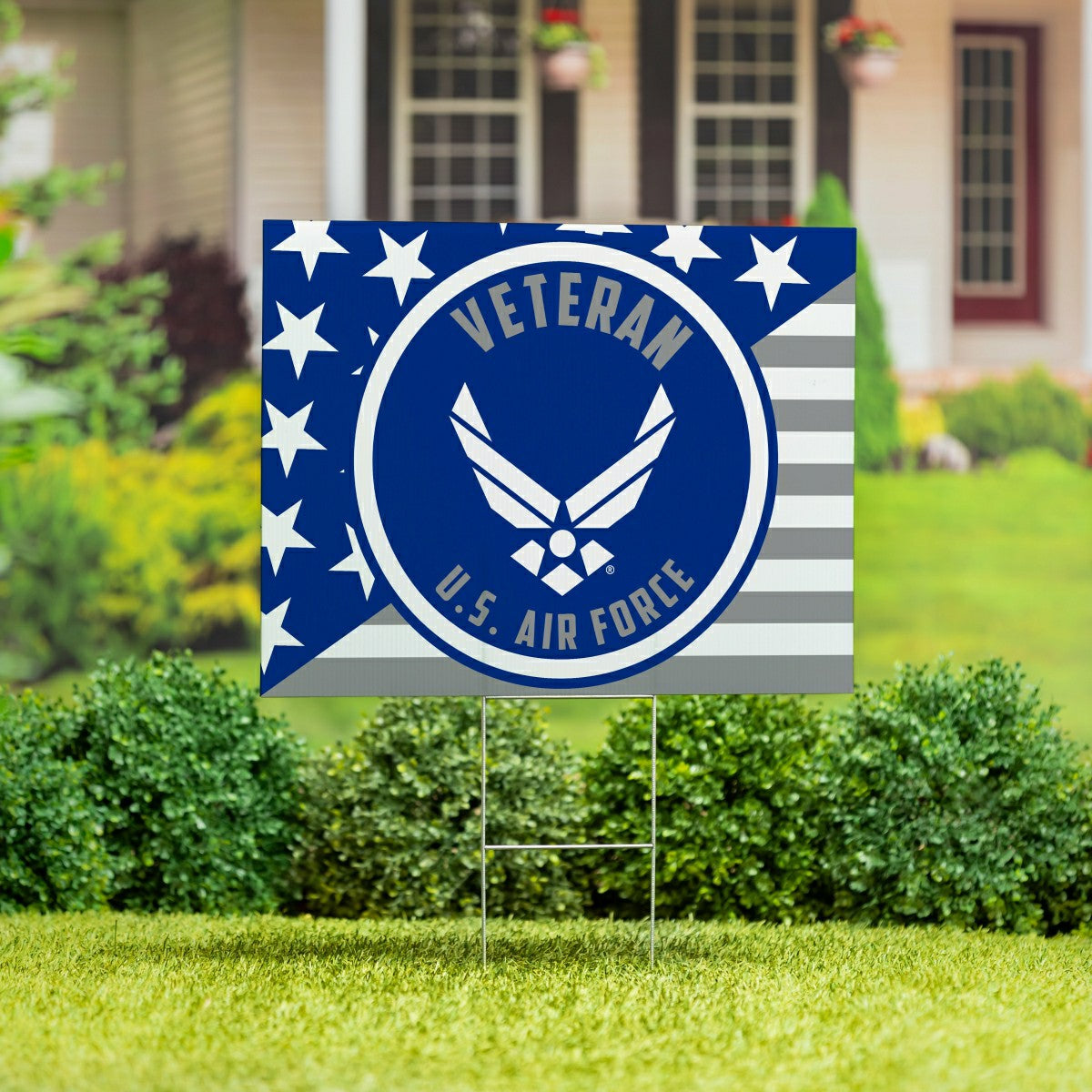 US Air Force Coroplast Yard Sign, US Military, Home