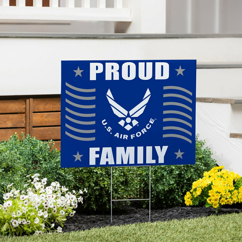 US Air Force Coroplast Yard Sign, US Military, Home