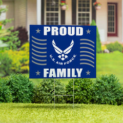 US Air Force Coroplast Yard Sign, US Military, Home