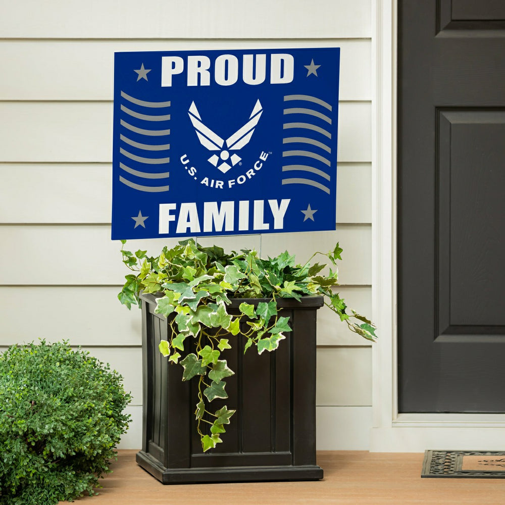 US Air Force Coroplast Yard Sign, US Military, Home