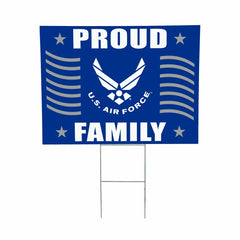 US Air Force Coroplast Yard Sign, US Military, Home