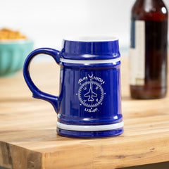 US Air Force Ceramic Stein Cup, 24oz, US Military, Home