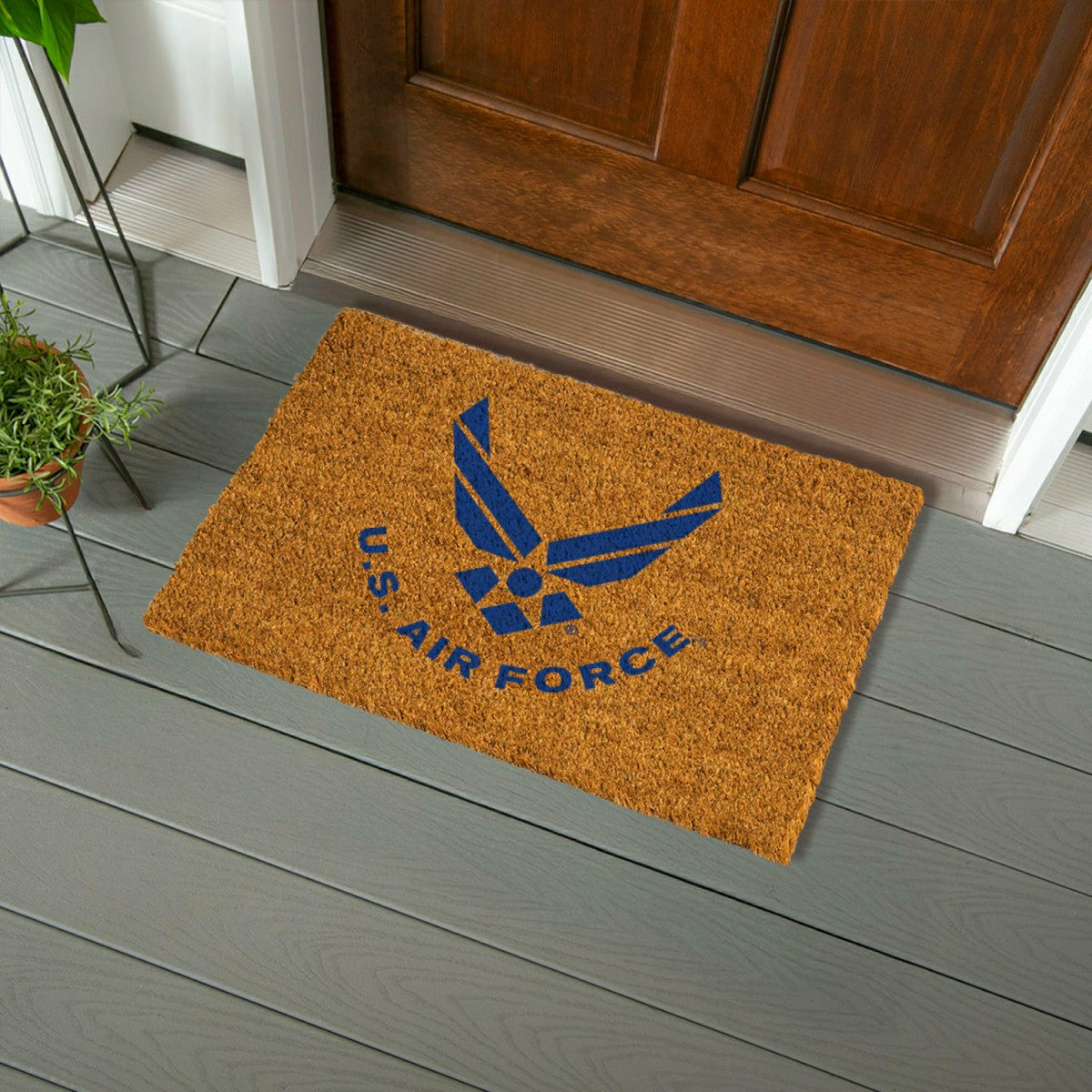 Coir Mat, 16"x28", US Air Force, US Military