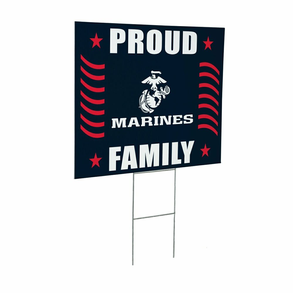 US Marine Corps Coroplast Yard Sign, US Military, Home