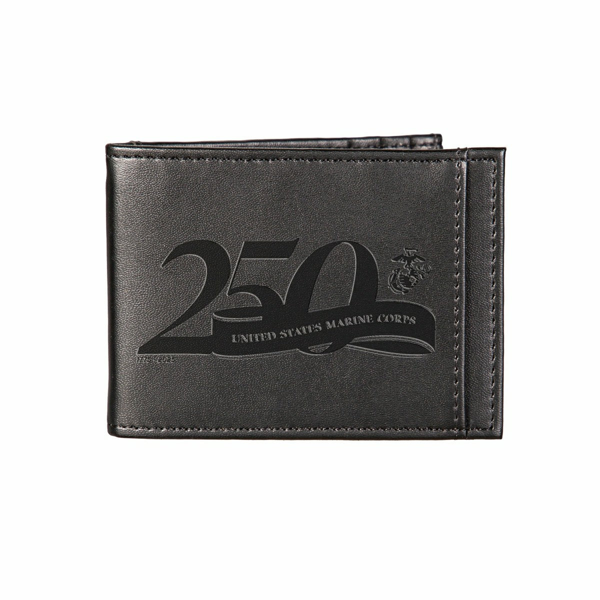 Front Pocket Wallet w/ RFID Blocking, US Marine Corps, 250th Anniversa, US Military, Home