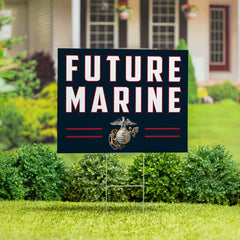 US Marine Corps Coroplast Yard Sign, US Military, Home