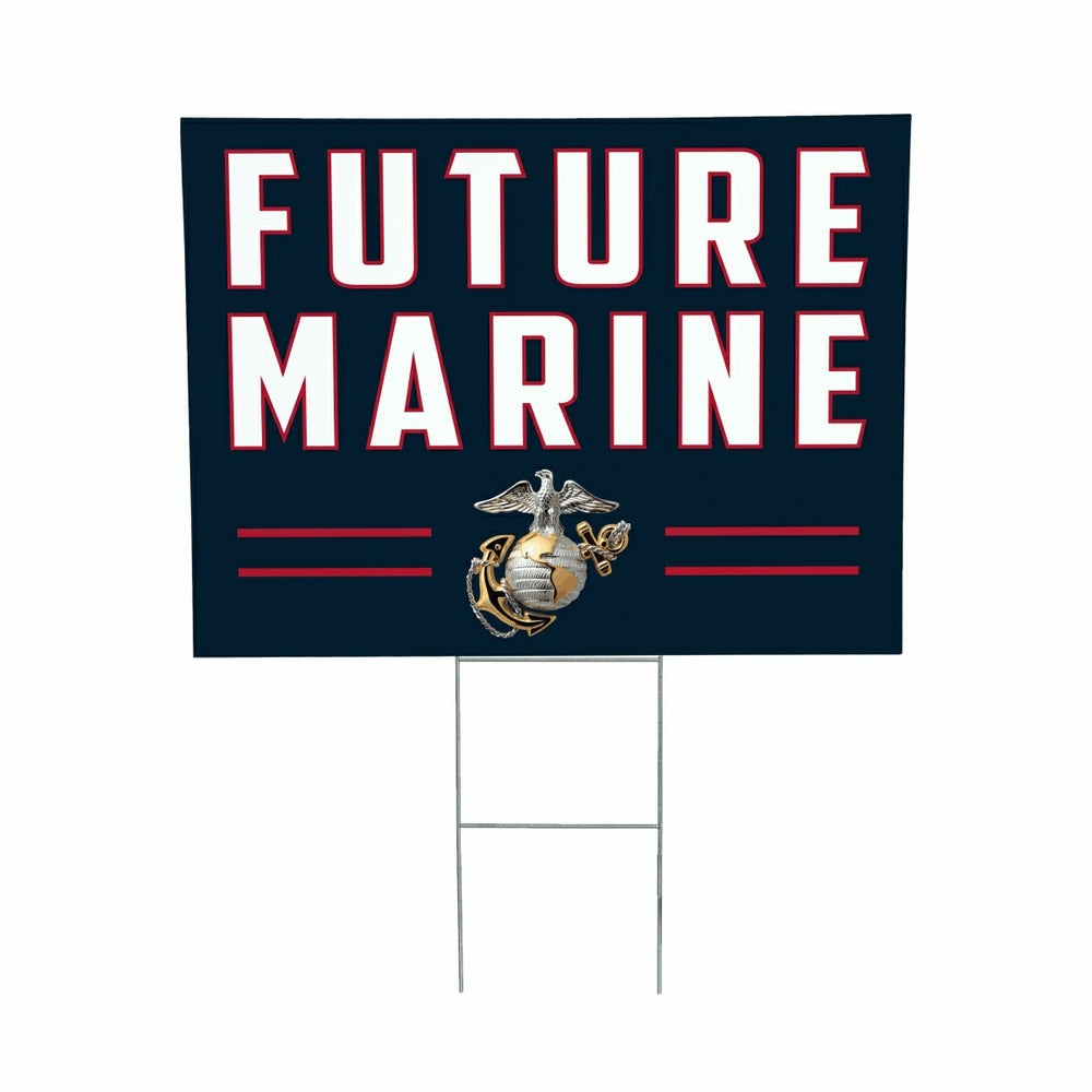 US Marine Corps Coroplast Yard Sign, US Military, Home