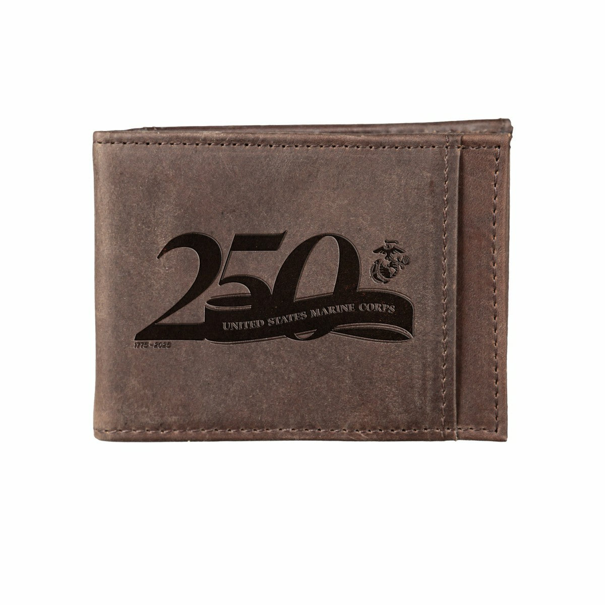 Front Pocket Wallet w/ RFID Blocking, US Marine Corps, 250th Anniversa, US Military, Home