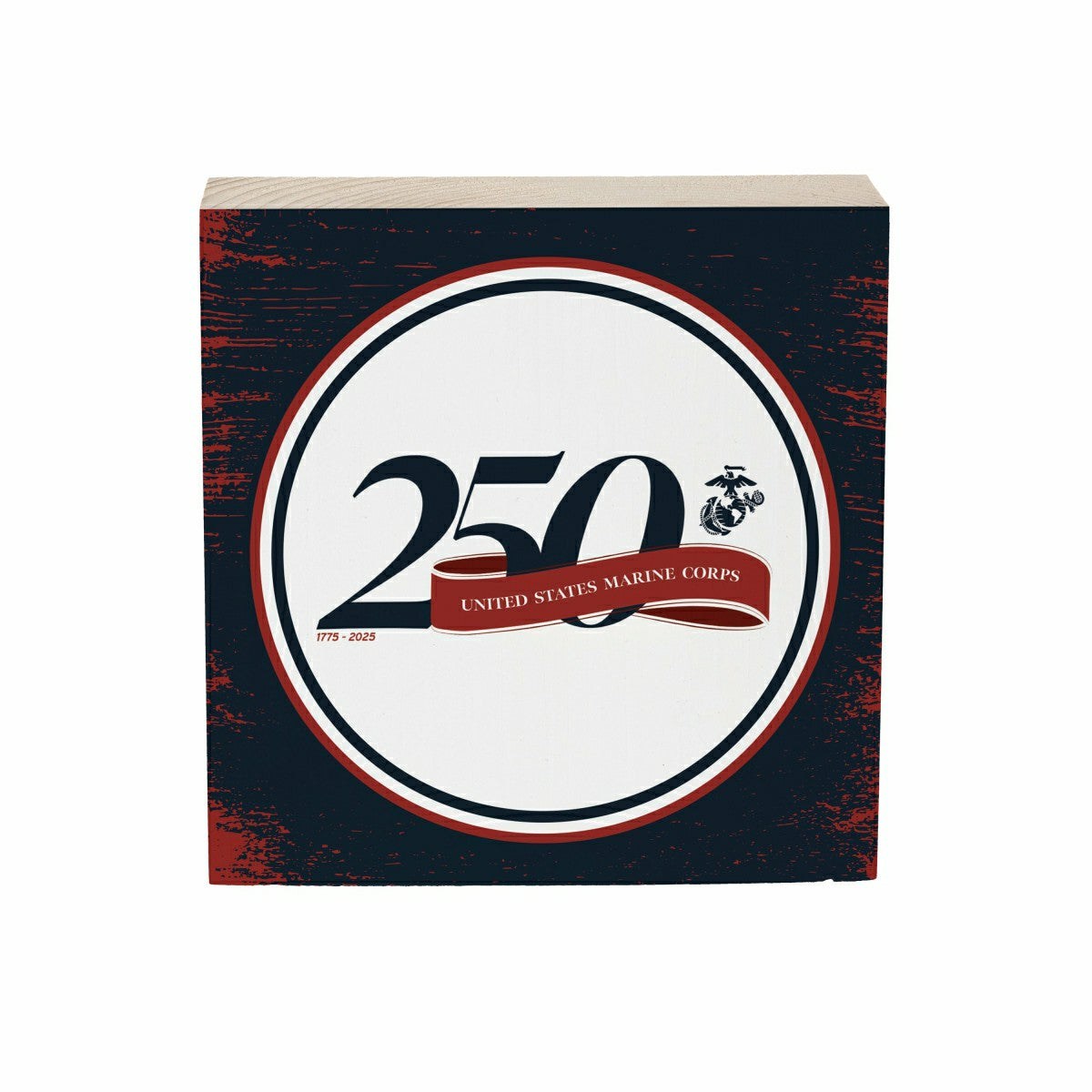 US Marine Corps, 250th Anniversary Plock, Down Home Fans, 6x6, US Military, Home