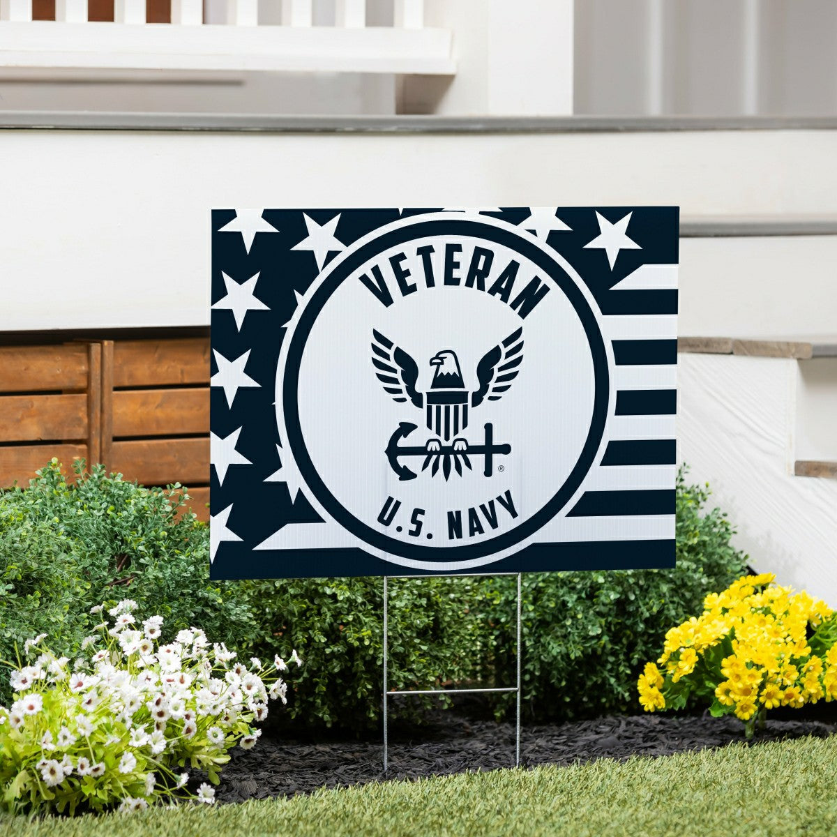 US Navy Coroplast Yard Sign, US Military, Home