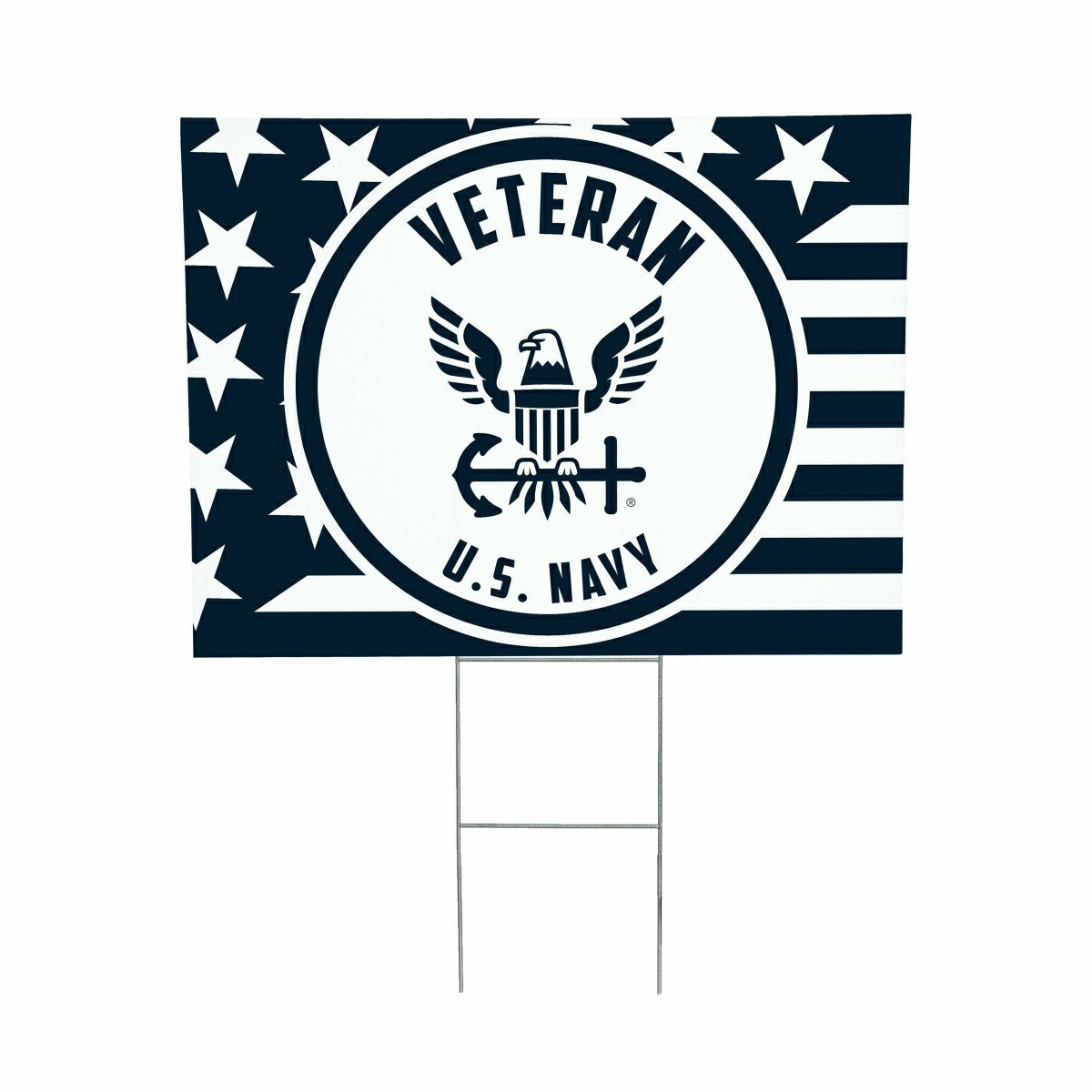 US Navy Coroplast Yard Sign, US Military, Home