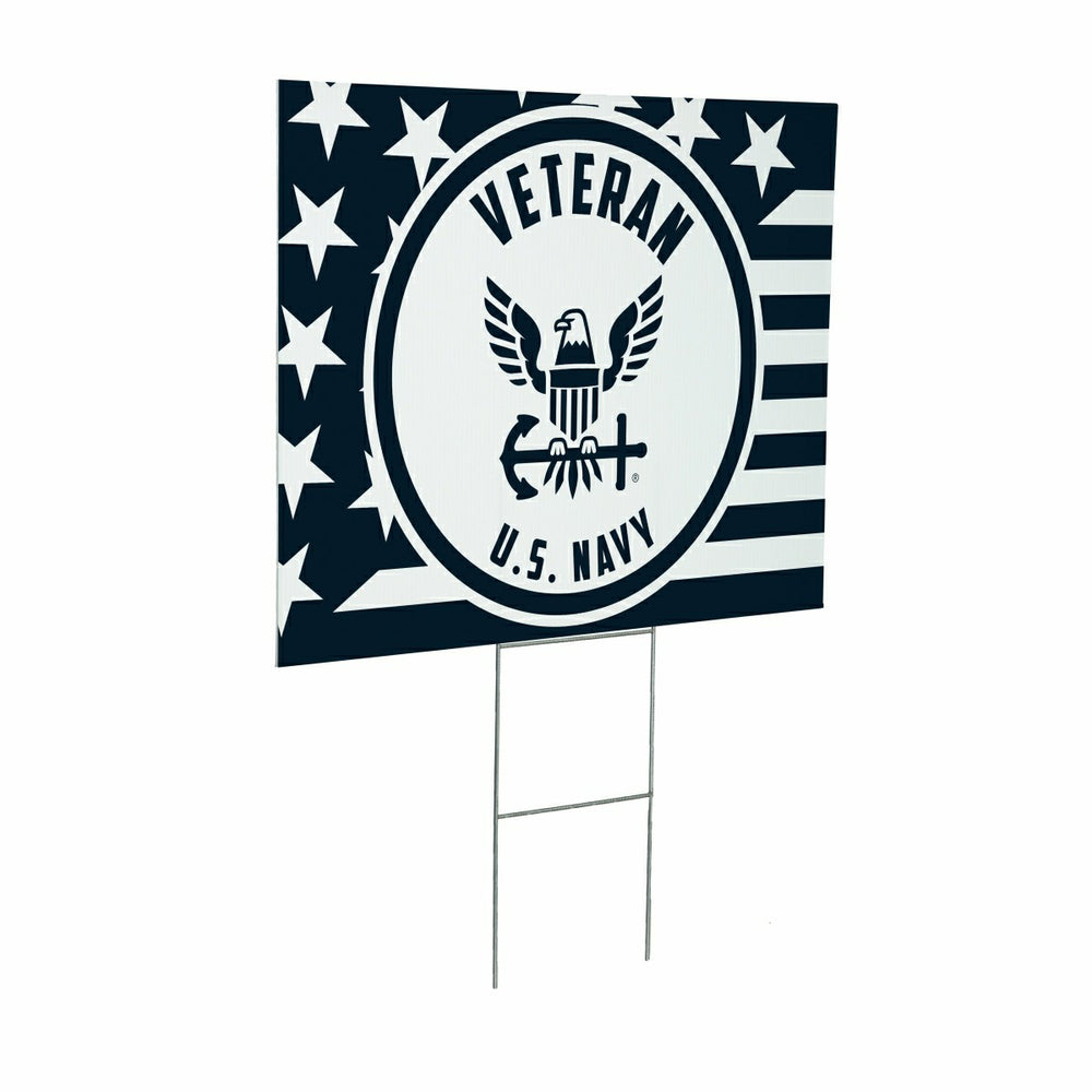 US Navy Coroplast Yard Sign, US Military, Home