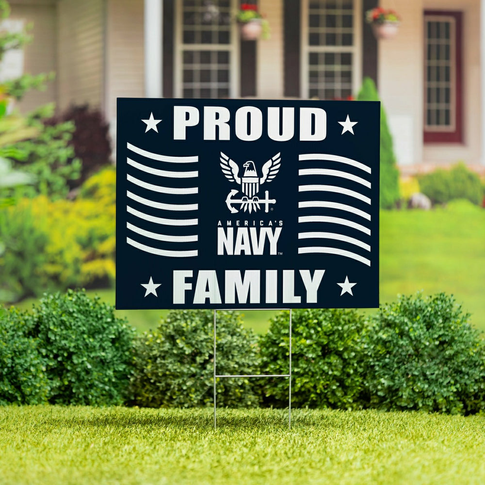 US Navy Coroplast Yard Sign, US Military, Home