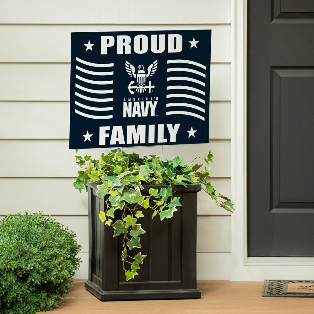 US Navy Coroplast Yard Sign, US Military, Home