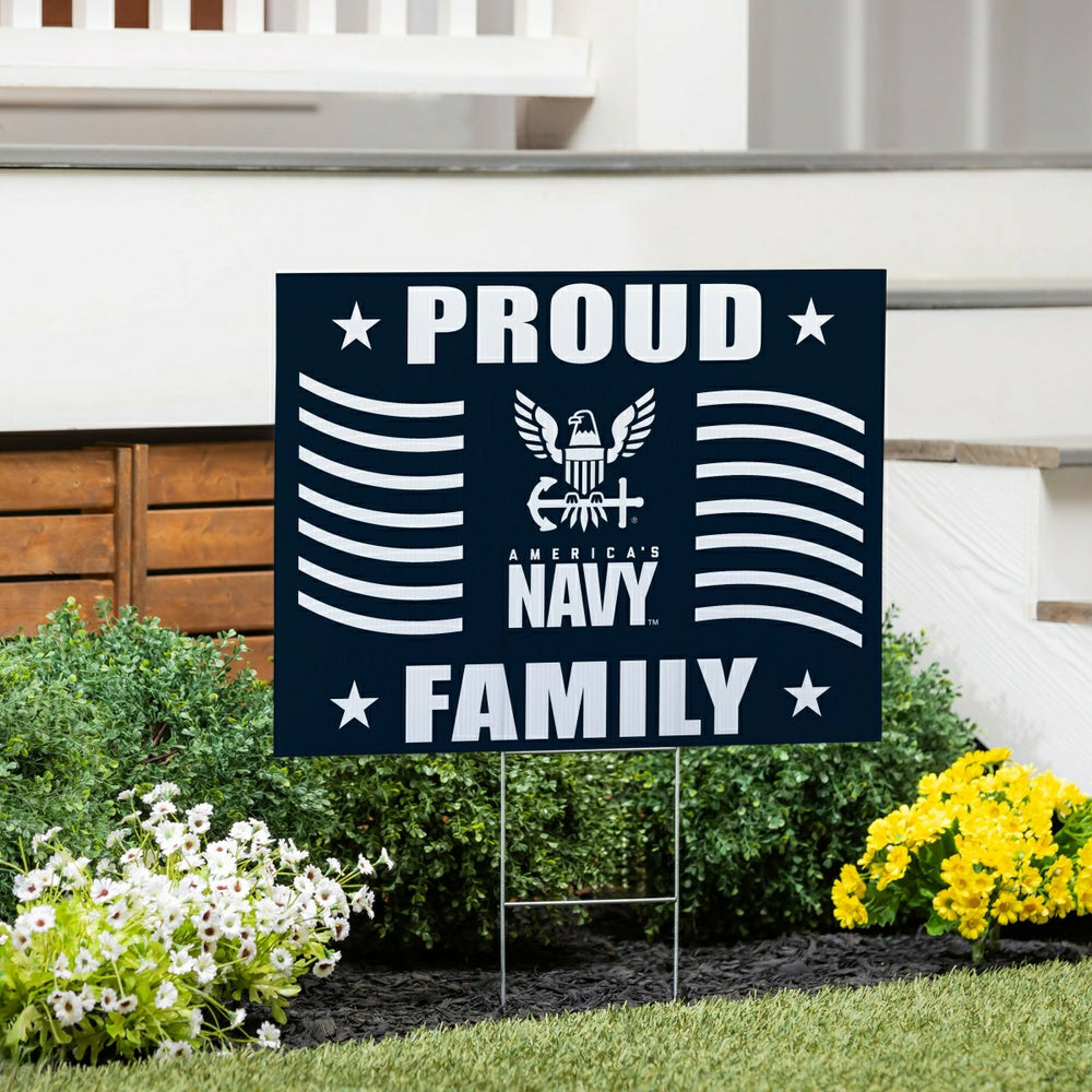 US Navy Coroplast Yard Sign, US Military, Home