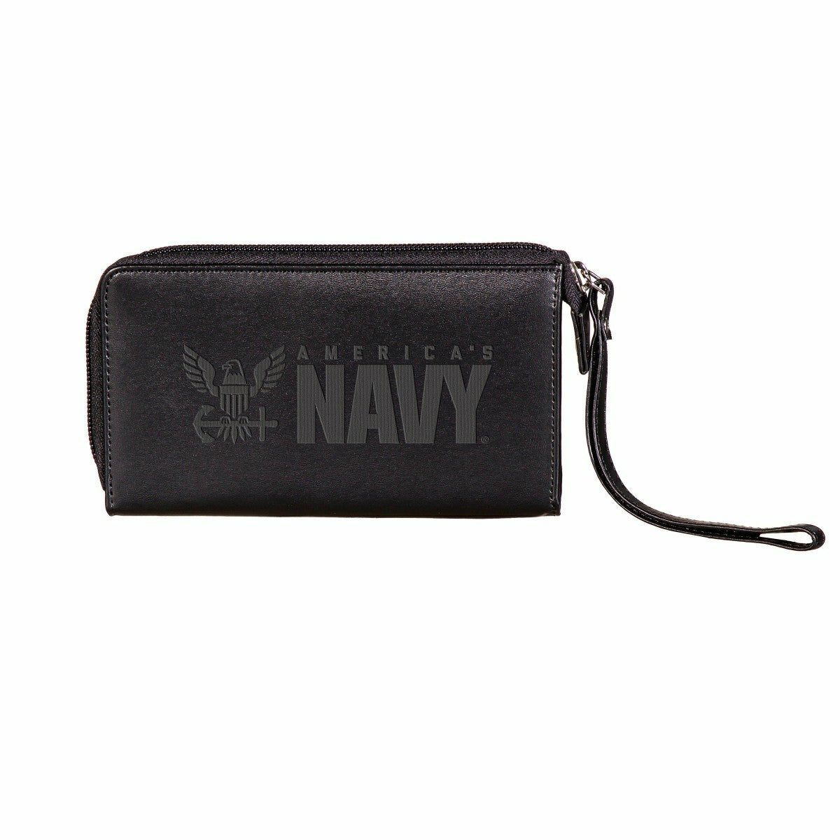 US Navy Black Wristlet Wallet, US Military, Home