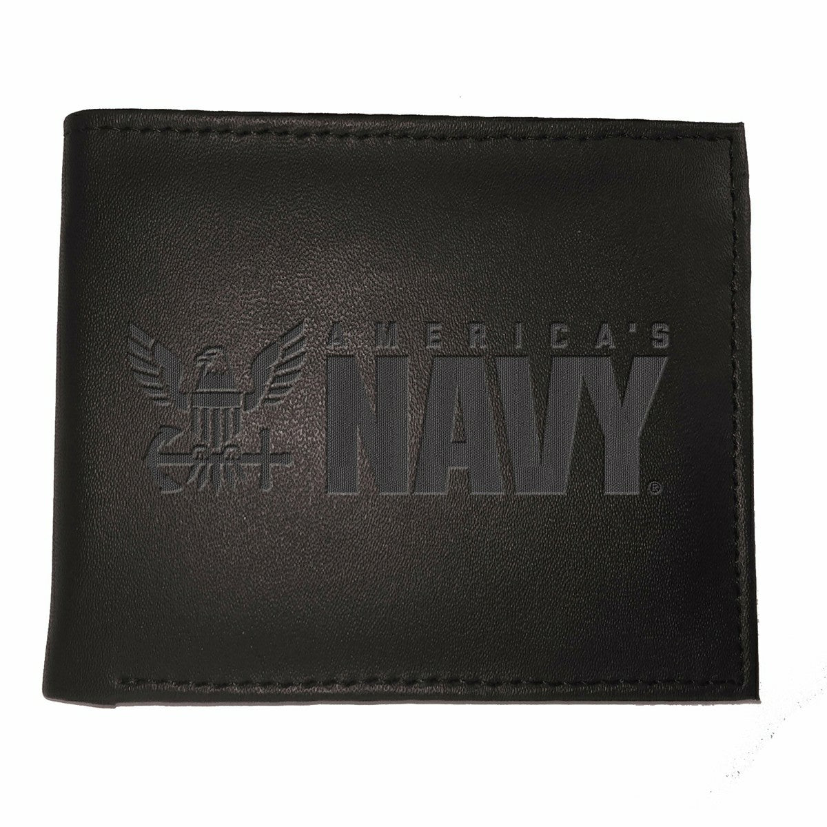 US Navy, Bi-Fold Wallet, Black, US Military