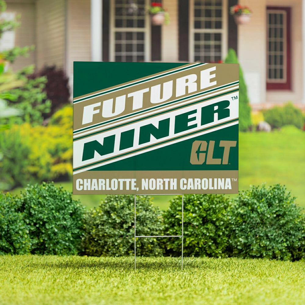 University of North Carolina/Charlotte Coroplast Yard Sign, Future Stu, Home