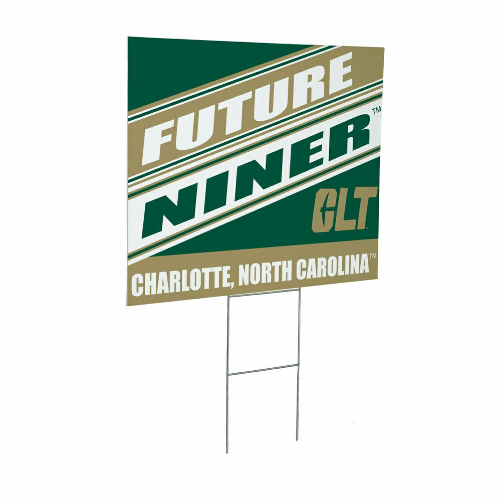 University of North Carolina/Charlotte Coroplast Yard Sign, Future Stu, Home
