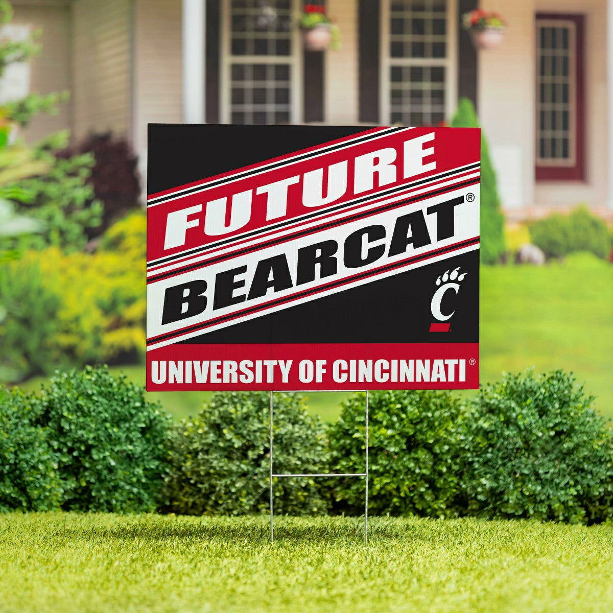 University of Cincinnati Coroplast Yard Sign, Future Student, Home