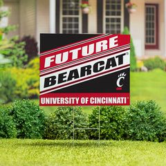 University of Cincinnati Coroplast Yard Sign, Future Student, Home