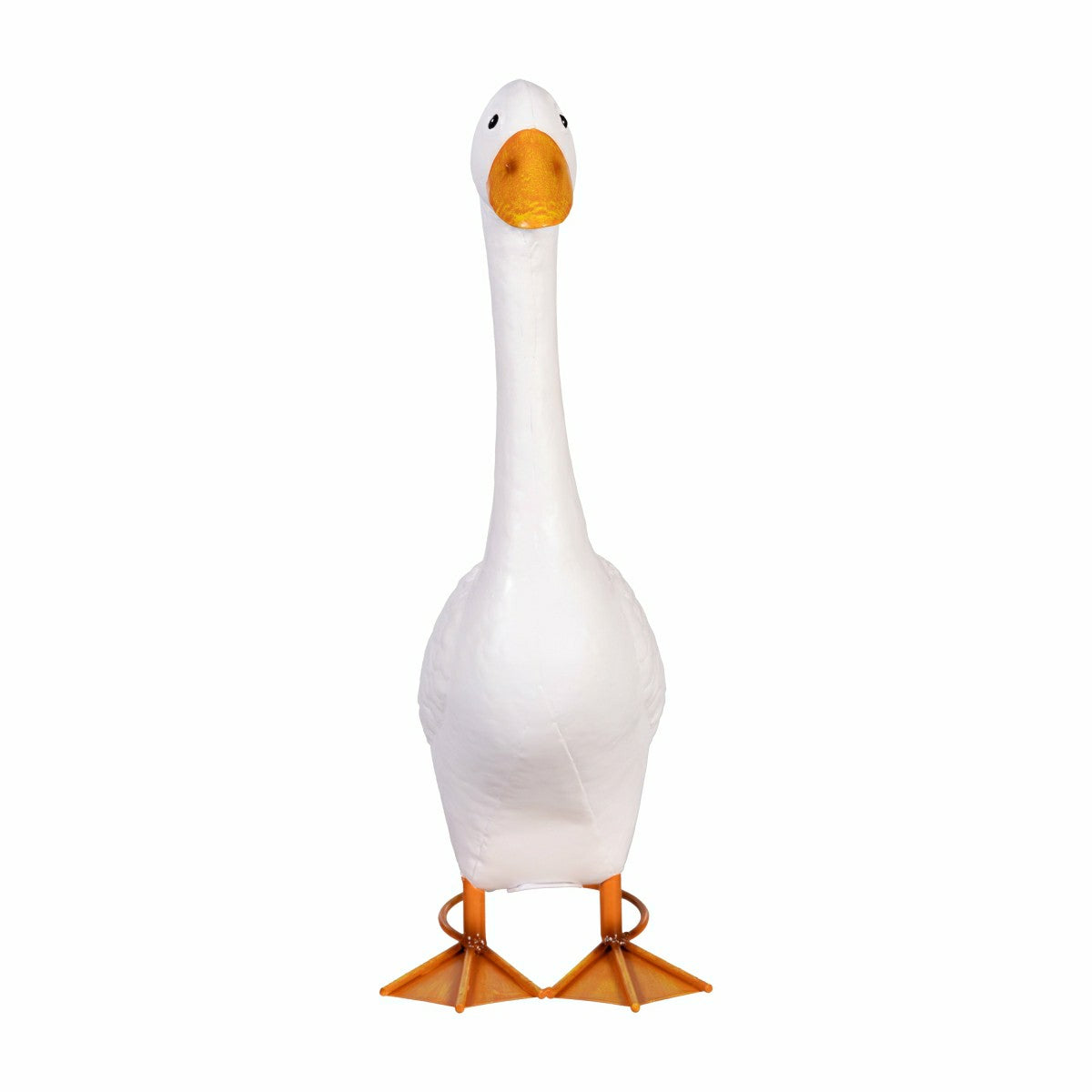 Metal Porch Goose Statue, 21"H, Home