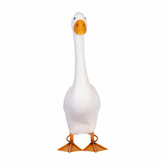 Metal Porch Goose Statue, 21"H, Home